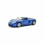 Porsche Carrera GT Serie 4 Pz Fricción Kinsmart Escala 1:36 - Imagen 8