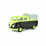 Volkswagen Combi T1 Pickup Doble Cabina Set 4 Piezas Welly 1/32 - Imagen 8