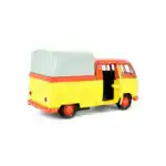 Volkswagen Combi T1 Pickup Doble Cabina Set 4 Piezas Welly 1/32 - Imagen 7