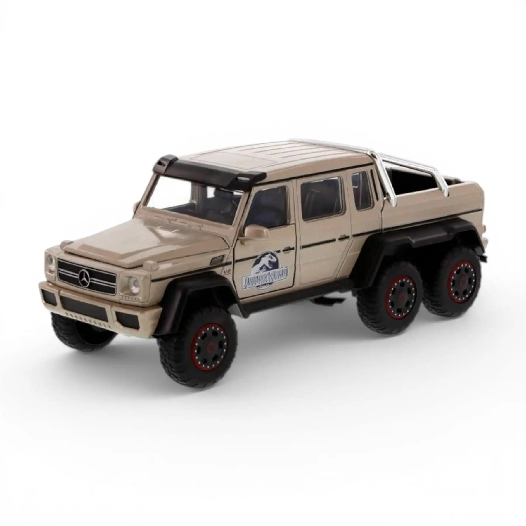 97081jada04 Mercedes Benz Clase G AMG 2015 6x6 Jurassic World Jada Escala 1/24 Sin Caja