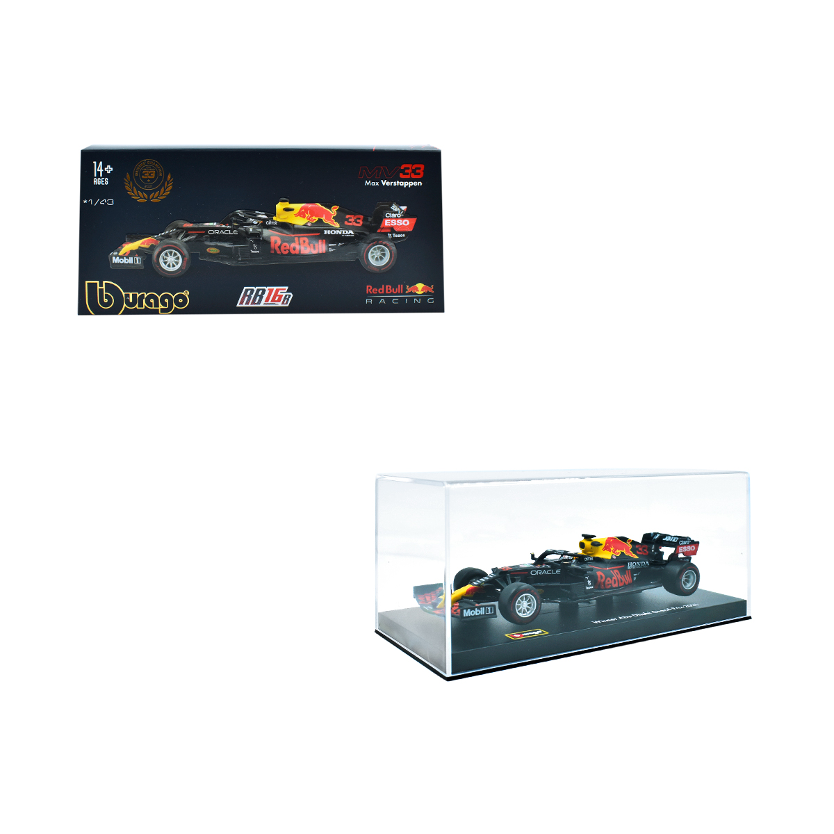 Bburago 26026 Ferrari 488 Pista Blu Scuro/Argento Scala 1:24 Modellino Auto