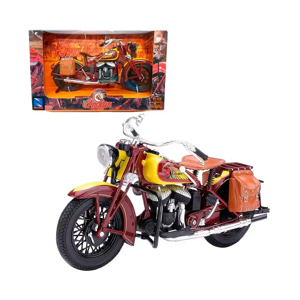 42117NR Indian Sport Scout 1934 New Ray 1/12 Motocicleta Collectors