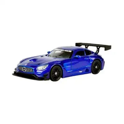 Mercedes Benz AMG GT3 Collectors Motor Max Escala 1/24 Azul Metal