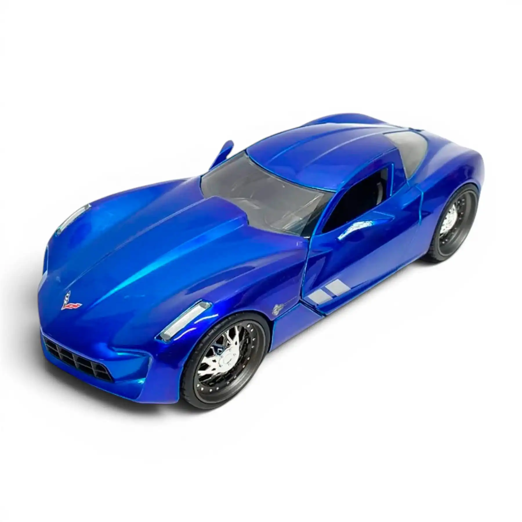 97469-AZ201 Chevrolet Corvette Stingray Concept 2009 Jada Escala 1/24 Azul Sin Caja