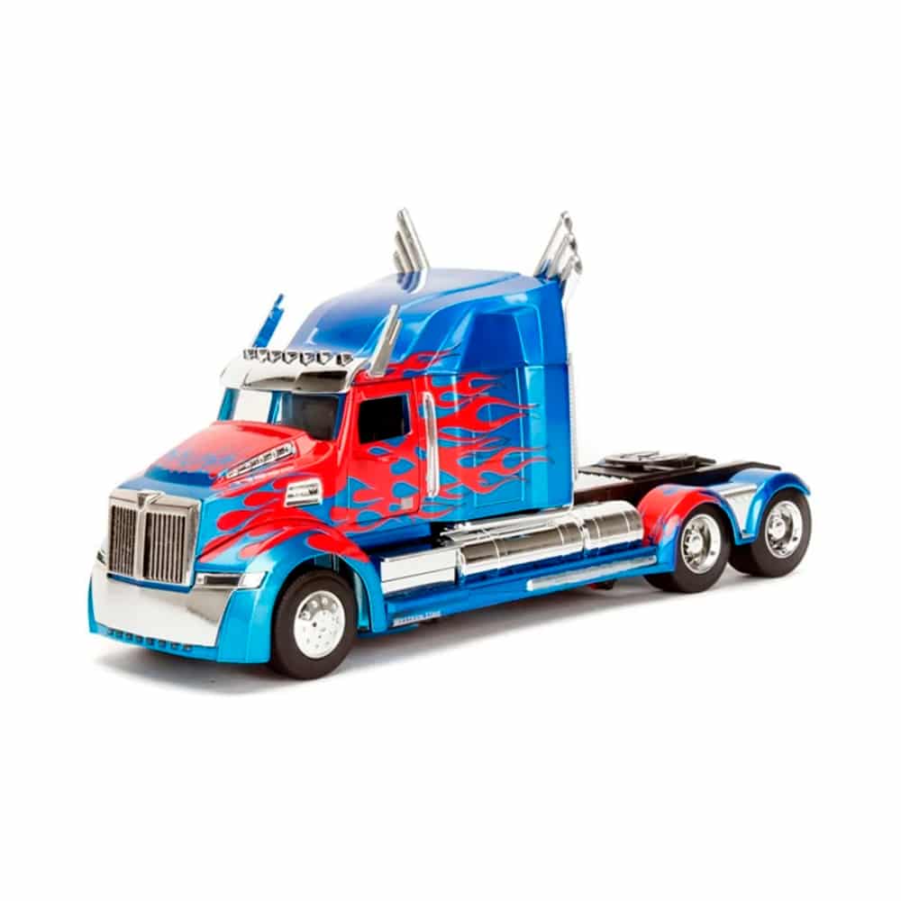 Jada Transformers Optimus Prime Ghostbusters Ecto-1 - Auto Pressofusa Scala 1:24