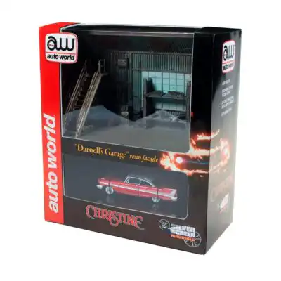 Christine Plymouth Fury 1958 Diorama Auto World Escala 1/64