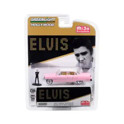 Cadillac Fleetwood Elvis Presley con Figura 1/64 Greenlight