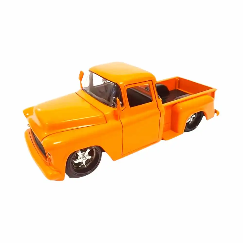 99042-OR Chevy Stepside 1955 Naranja Escala 1/24 Jada Granel - Imagen 1