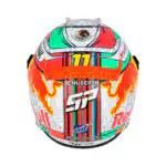 Sergio Checo Pérez Mini Helmet 2021 México GP F1 Escala 1/2 Schuberth - Imagen 6