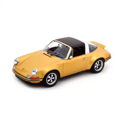 Porsche 911 Targa Singer Design KK Scale Escala 1/18 Dorado