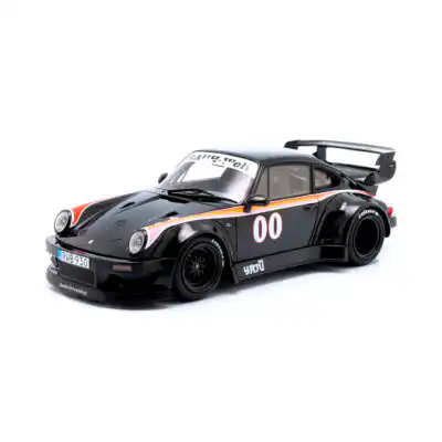 Porsche 911 2019 Type 930 RWB Yaju GT Spirit Escala 1/18 Negro