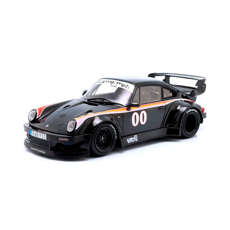 Porsche 911 2019 Type 930 RWB Yaju GT Spirit Escala 1/18 Negro