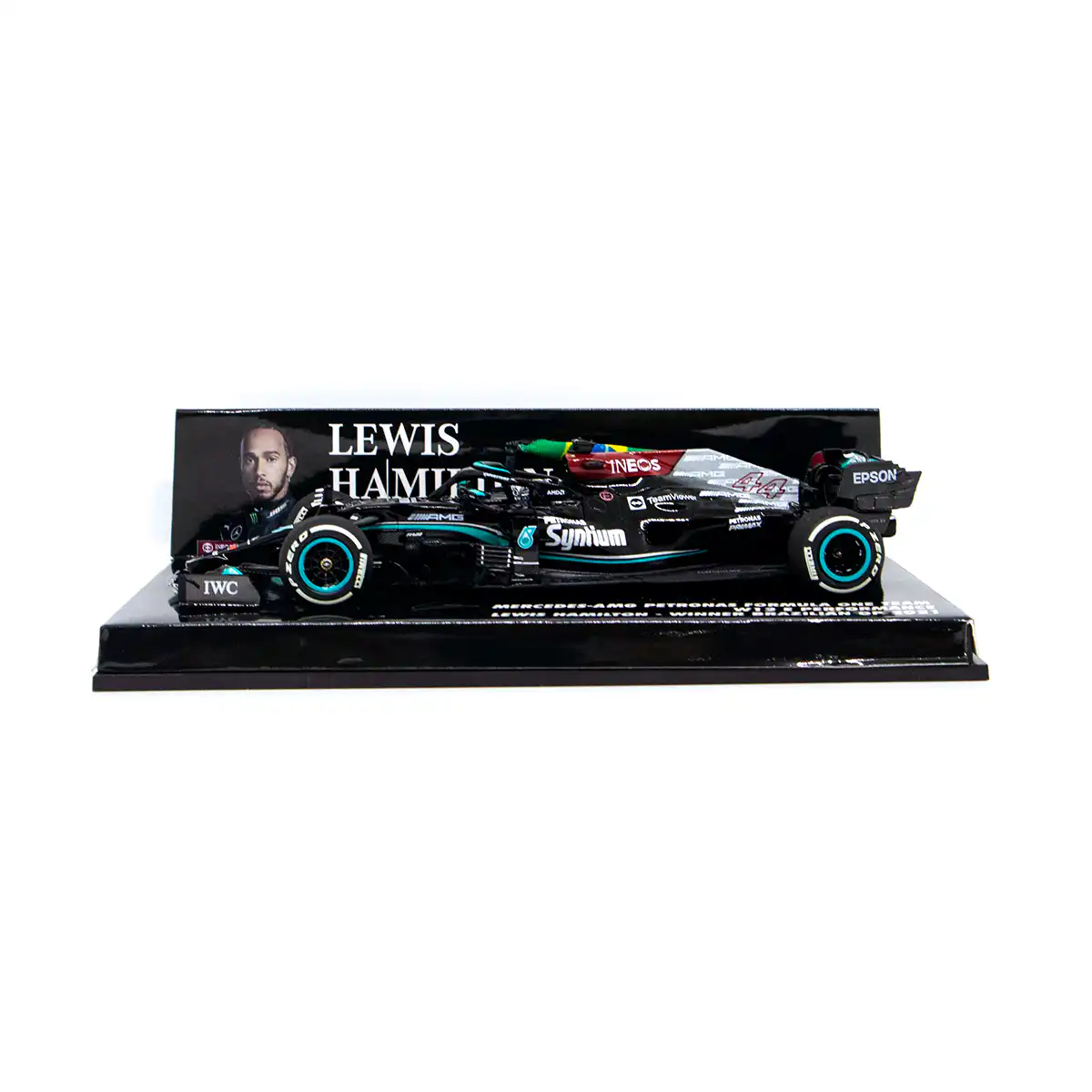 Lewis Hamilton Mercedes AMG F1 W12 Ganador Brasil GP 2021 1/43