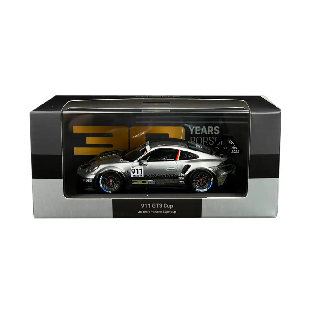 porsche-911-30-supercup-f-003 Porsche 911 (992) GT3 Cup 30 Aniversario Supercup 1/43 Spark - Imagen 1