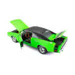 Dodge Charger R/T 1969 Verde Maisto Escala 1/18 - Imagen 6