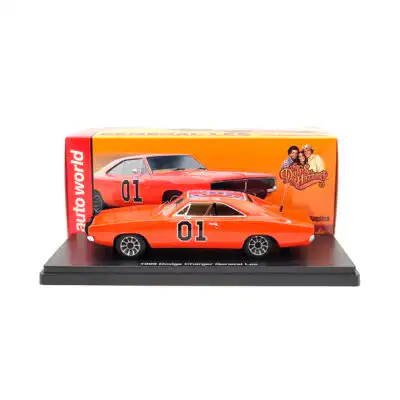 Dodge Charger 1969 General Lee Auto World Escala 1/43