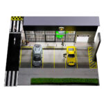 Lamborghini Agencia Diorama con luz autos a escala 1/64 G Fans - Imagen 6