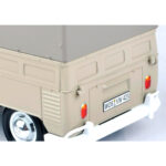 Combi VW T2 Delivery Pick Up Gris Motor Max Escala 1/24 - Imagen 7