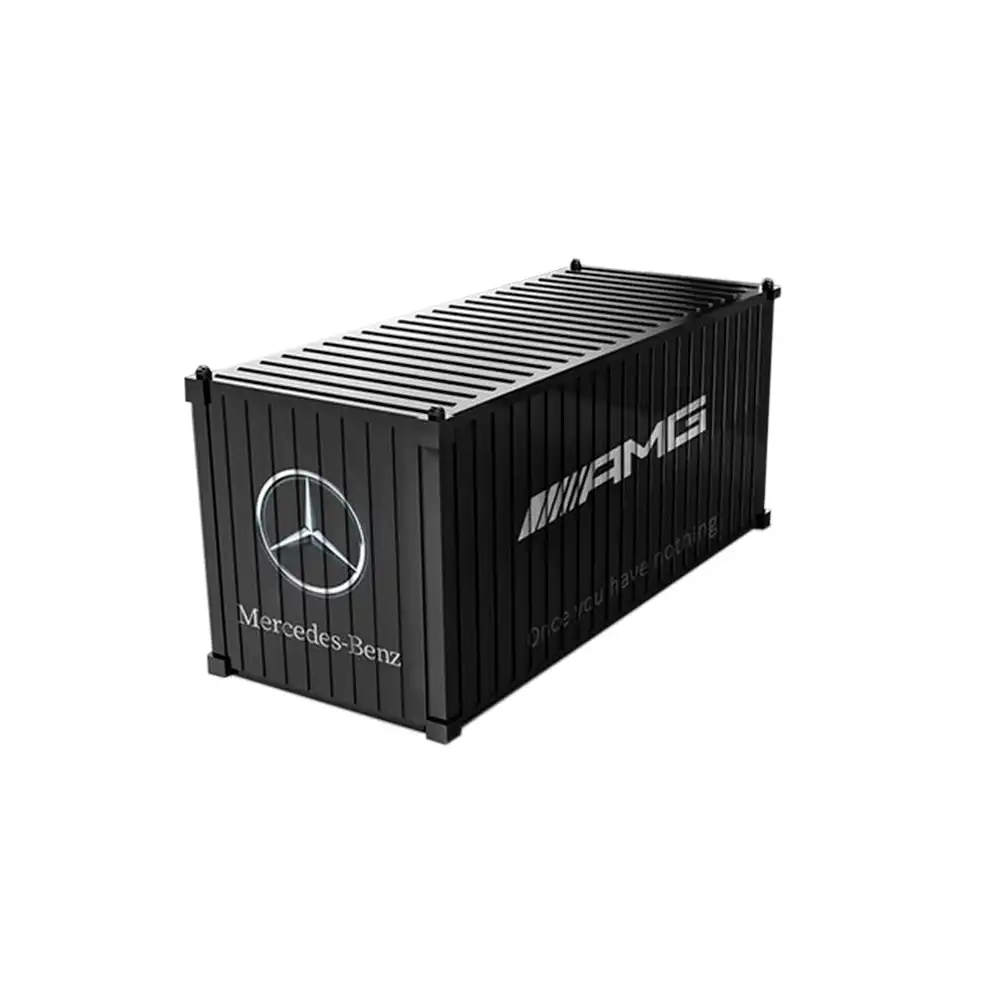 ContenedorAMG1 Contenedor de Metal Diorama Autos a Escala 1/64 Mercedes AMG - Imagen 1