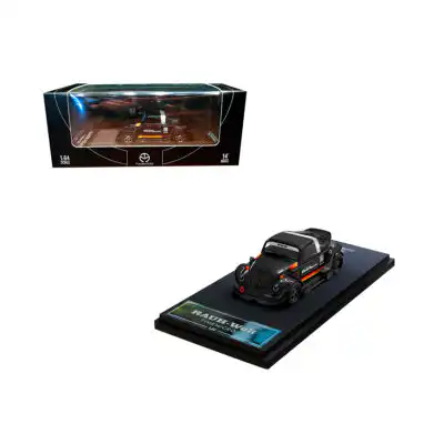 VW Beetle Vocho RWB RAUH WELT Negro TimeMicro Escala 1/64