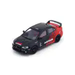 Lancer Evolution X ADVAN con Figura TimeMicro Escala 1/64 - Imagen 6