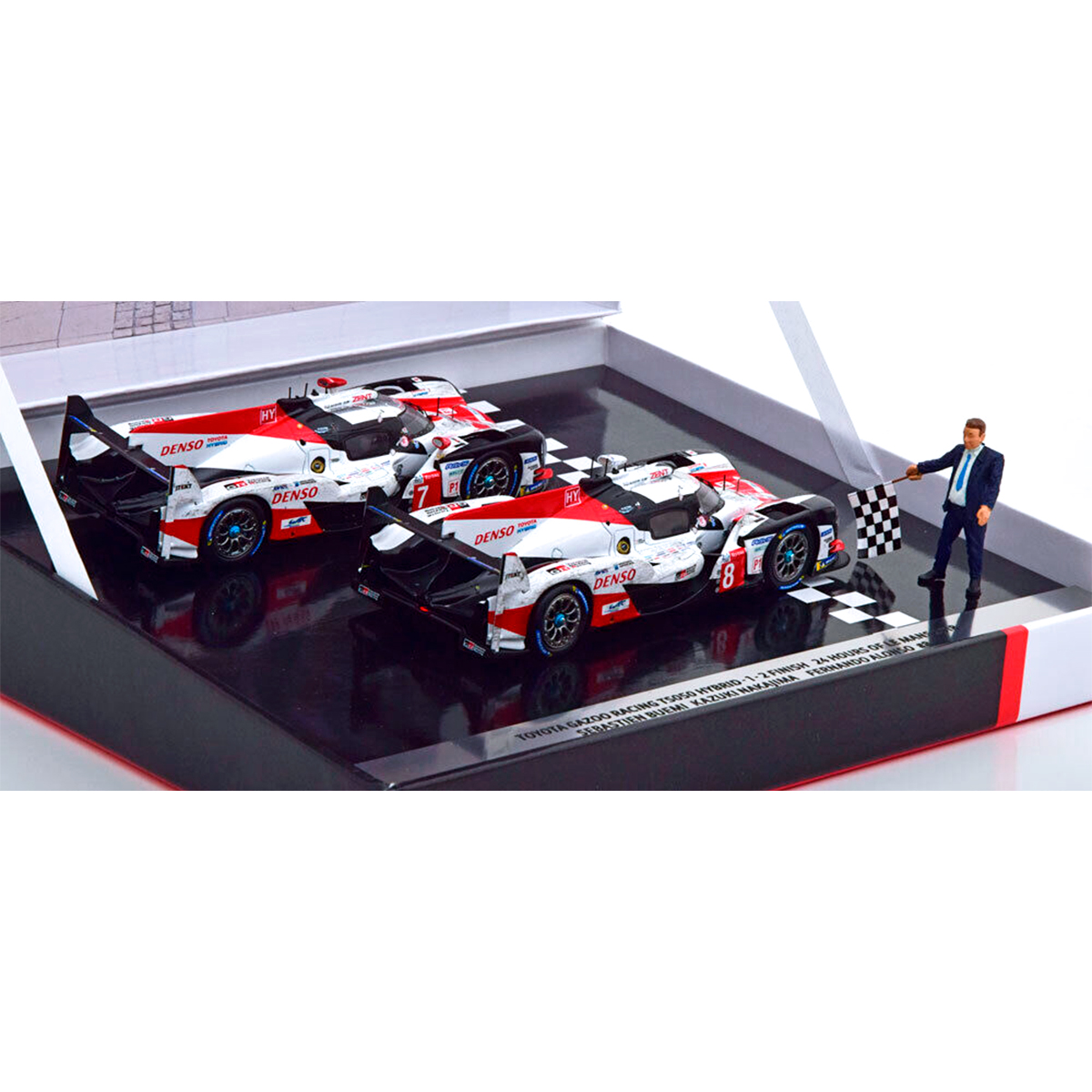 Coffret Toyota N°8 Vainqueur Le Mans 2018 1/43 Spark - édition Limitée 1553/4000