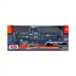 Chevy 5100 Stepside Pick Up 1955 Negro Motor Max Escala 1/24 - Imagen 6