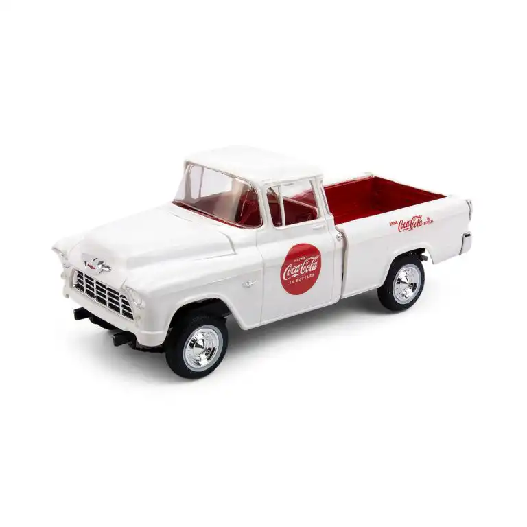 Chevrolet Cameo 1955 Pickup Coca Cola Armable AMT Escala 1/25