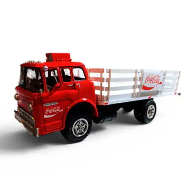 Ford C600 Stake Camión Coca Cola Armable AMT Escala 1/25