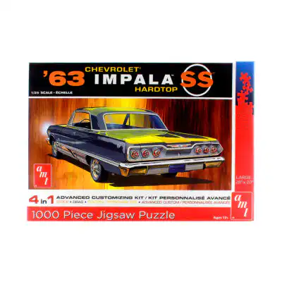 Chevrolet Impala SS Hardtop 1963 Rompecabezas 1000 Piezas AMT