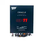 Sergio Checo Perez Pits Diorama Red Bull Racing Mini GT 1/64 - Imagen 9