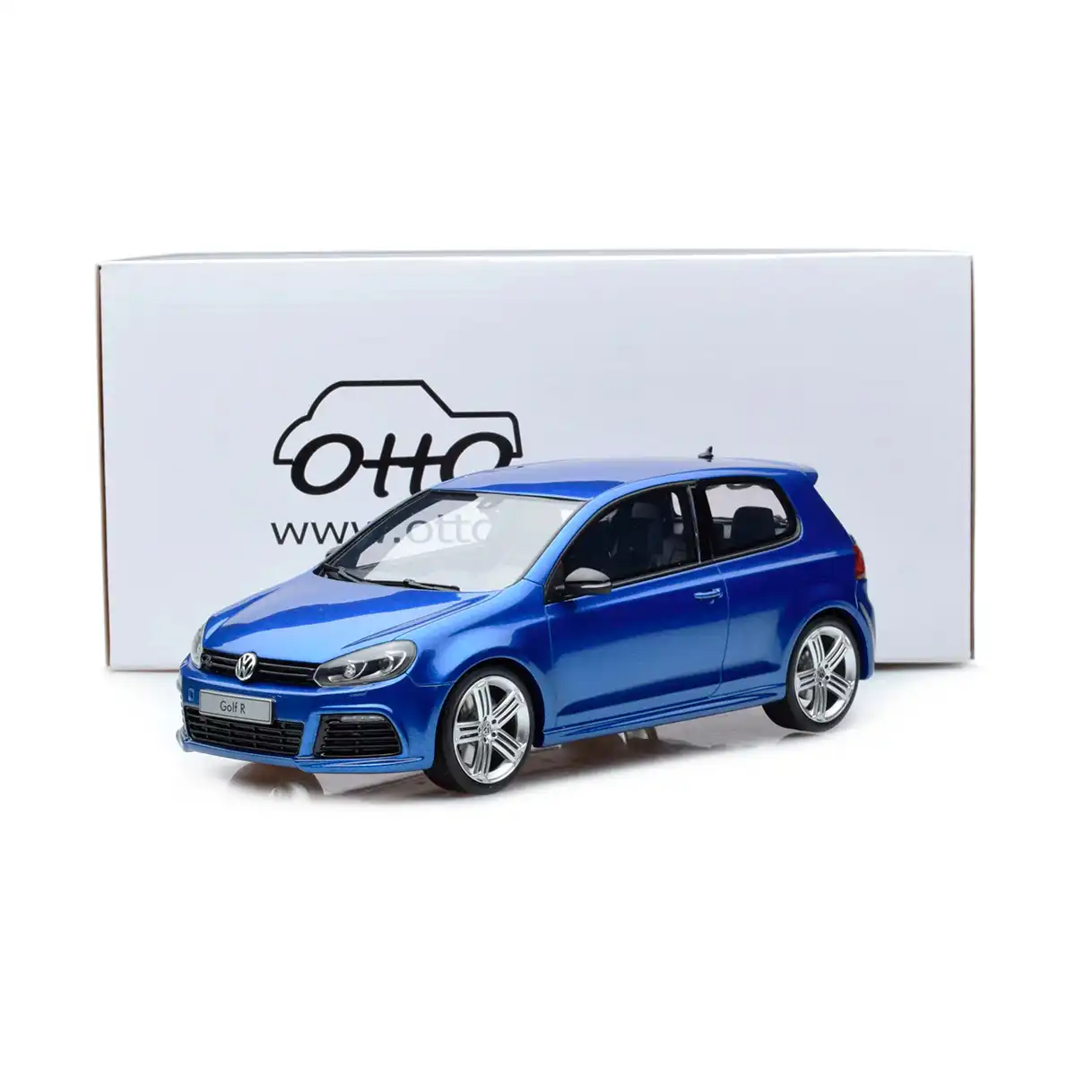 Volkswagen VW Golf 6 R 2010 Azul OttOmobile Escala 1/18 | Motoredge
