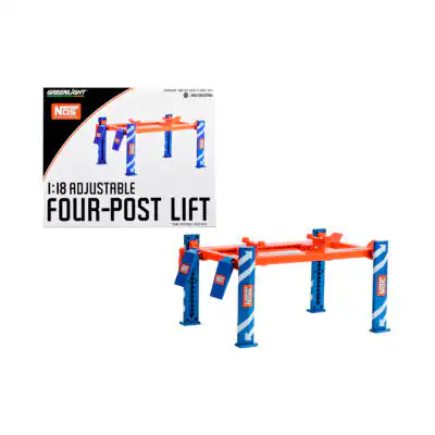 NOS Elevador Poste Four Post Lift Autos a Escala 1/18 Greenlight