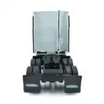 Tráiler Freightliner Columbia Blanco Caja Welly Escala 1/32 - Imagen 6