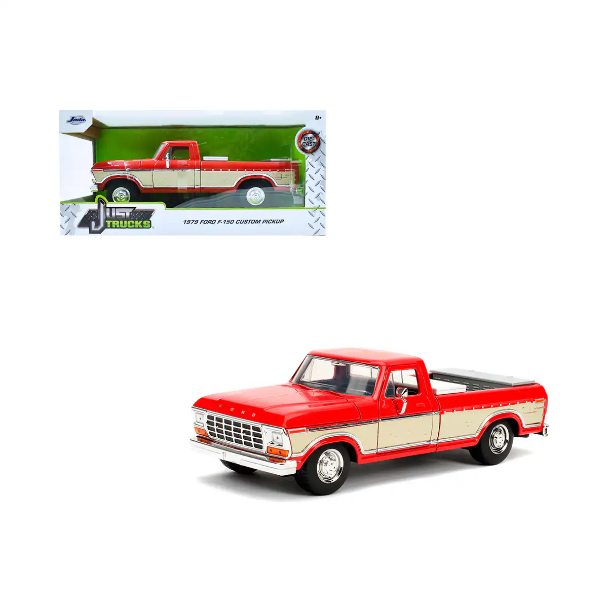 34440Ford Ford F150 Custom Pick Up 1979 Sam Walton Jada Escala 1/24 - Imagen 1