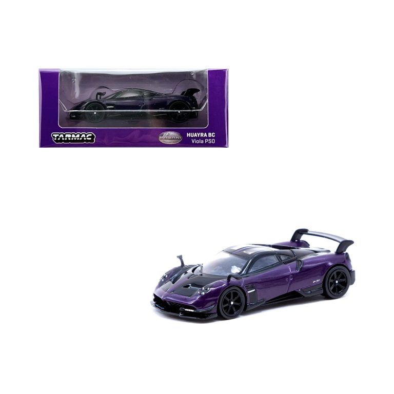 Pagani Huayra BC Viola PSO GLOBAL64 Tarmac Works Escala 1/64