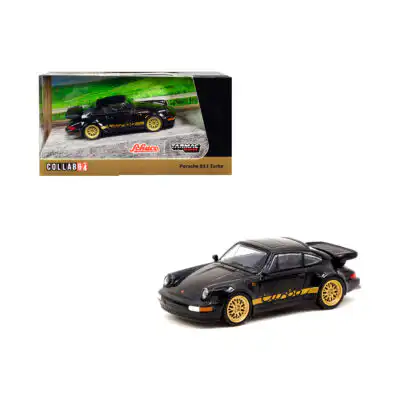 Porsche 911 Turbo Tarmac Works x Schuco Collab Escala 1/64
