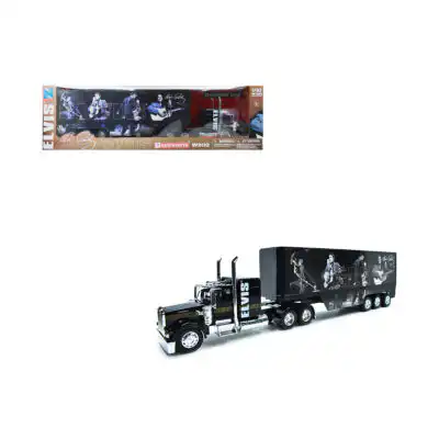 Tráiler Kenworth W900 Elvis Presley BK New Ray Escala 1/32