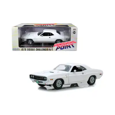 Dodge Challenger RT 1970 Vanishing Greenlight Escala 1/18