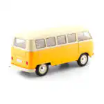 Volkswagen T1 Bus Combi 1963 Amarillo Welly NEX Escala 1/18 - Imagen 8