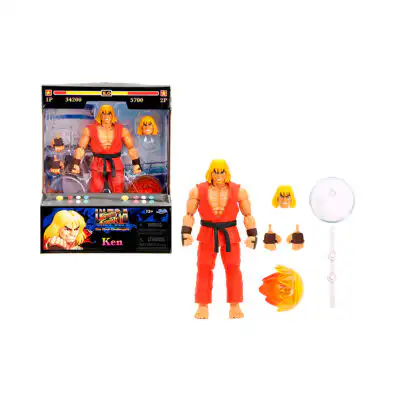 Ken Ultra Street Fighter 2 Master Figura Jada Toys Capcom