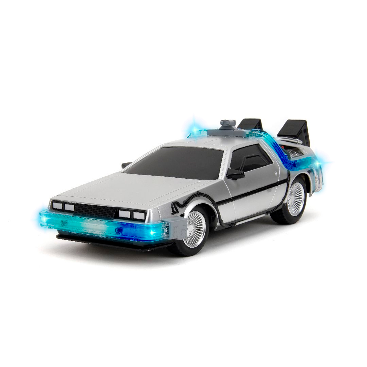 Delorean Volver Al Futuro Turbo RC Con Luz Jada Escala 1/16