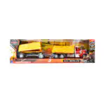 Tráiler Peterbilt 379 Volteo Doble Remolque New Ray 1/32 - Imagen 8
