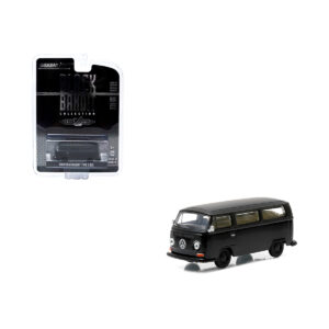 VW Combi Type 2 Bus 1968 Black Bandit Greenlight Escala 1/64