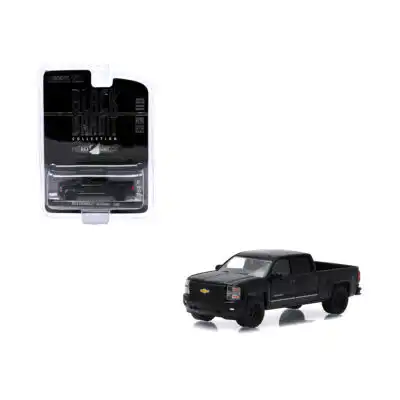 Chevrolet Silverado 1500 2015 Black Bandit Greenlight 1/64