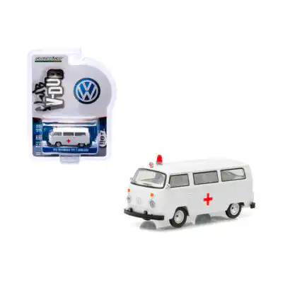 VW Combi Type 2 Ambulancia V DUB 1975 Greenlight Escala 1/64