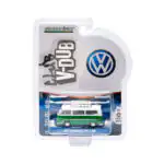 VW Combi Type 2 Bus 1977 V DUB Verde Greenlight Escala 1/64 - Imagen 3