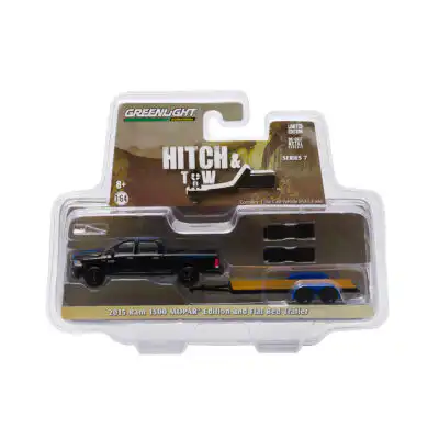Dodge RAM 1500 2015 MOPAR Remolque Hitch Tow Greenlight Escala 1/64