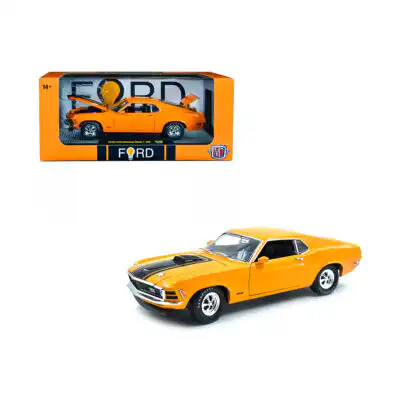 Ford Mustang Mach 1 428 1970 Naranja M2 Machines Escala 1/24