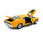 Ford Mustang Mach 1 428 1970 Naranja M2 Machines Escala 1/24 - Imagen 9